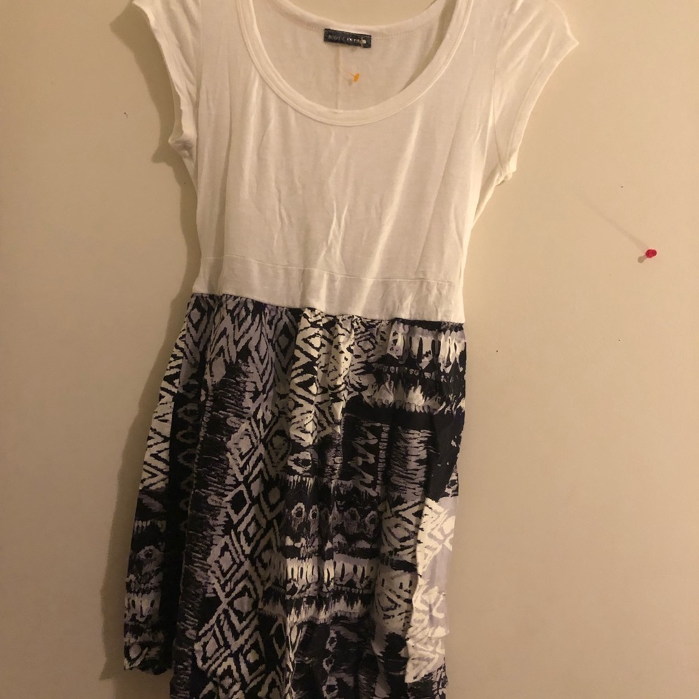 White Patterened Shirt